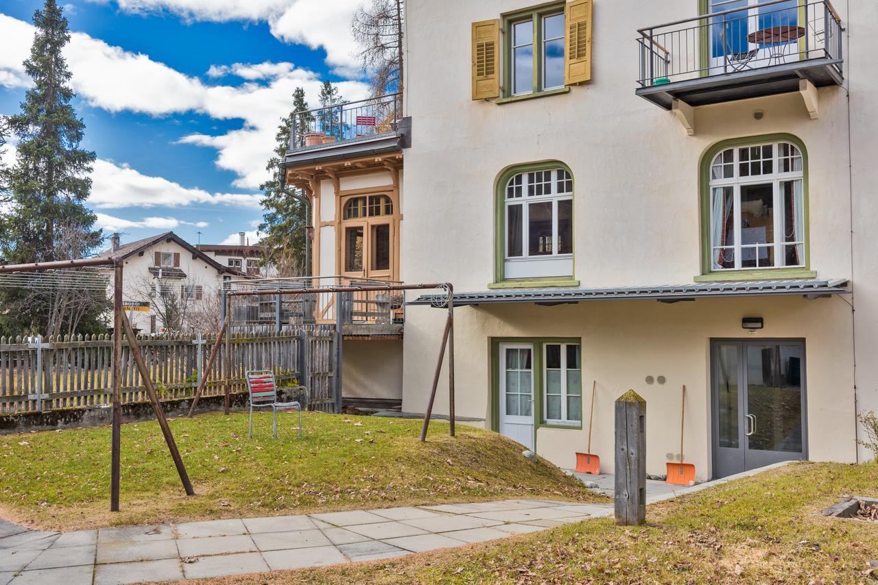 Chesa Platz - Bever Apartment Luaran gambar